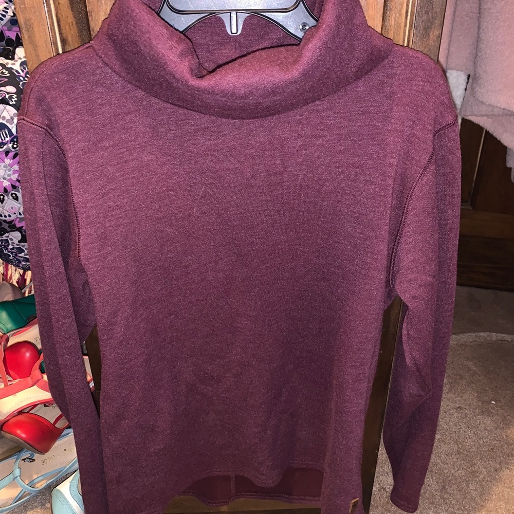 Burton maroon sweater